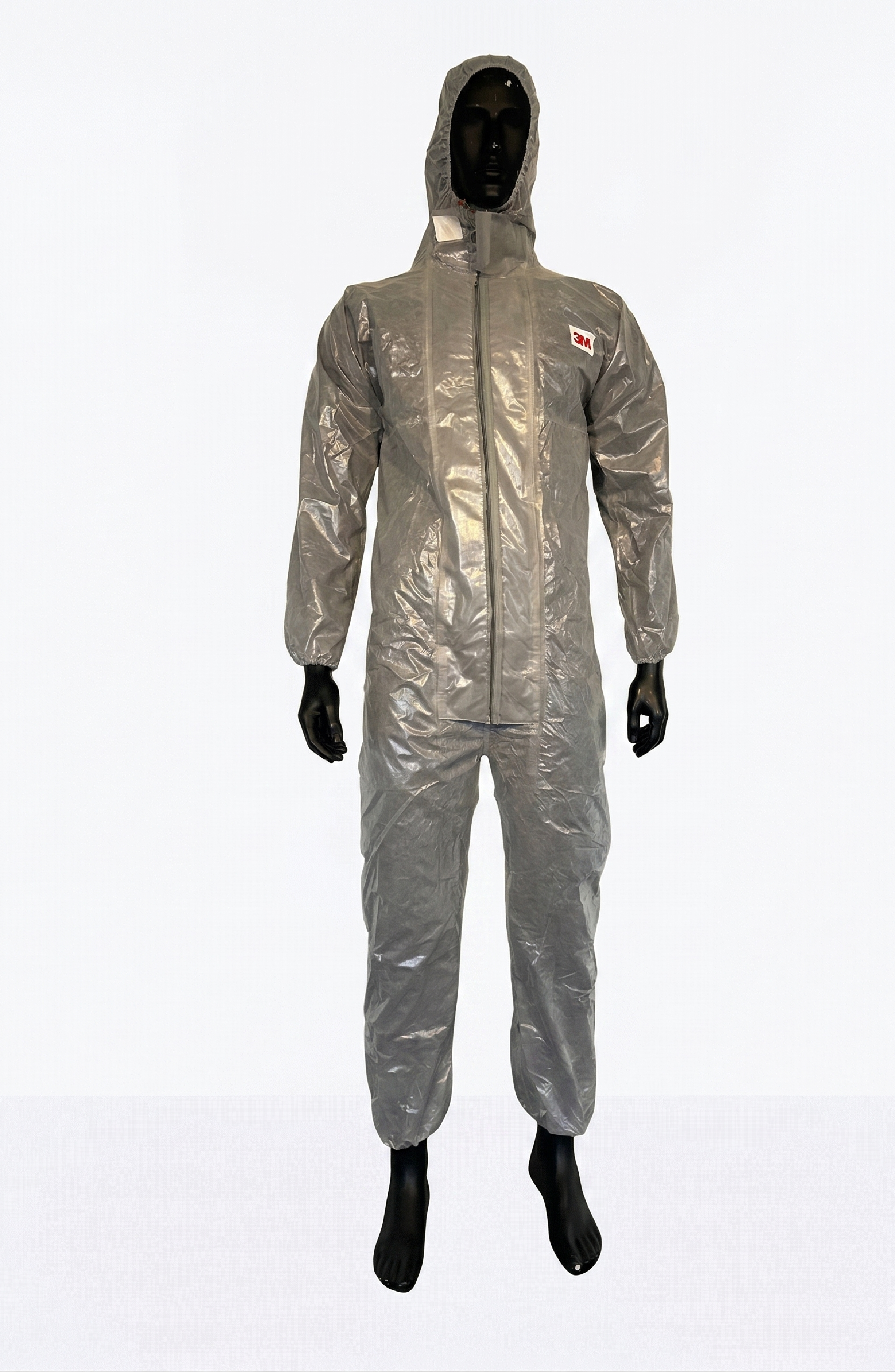 3M Vernedress 4570 – Grå heldekkende beskyttelsesdress (EN14126 / EN1073-2)