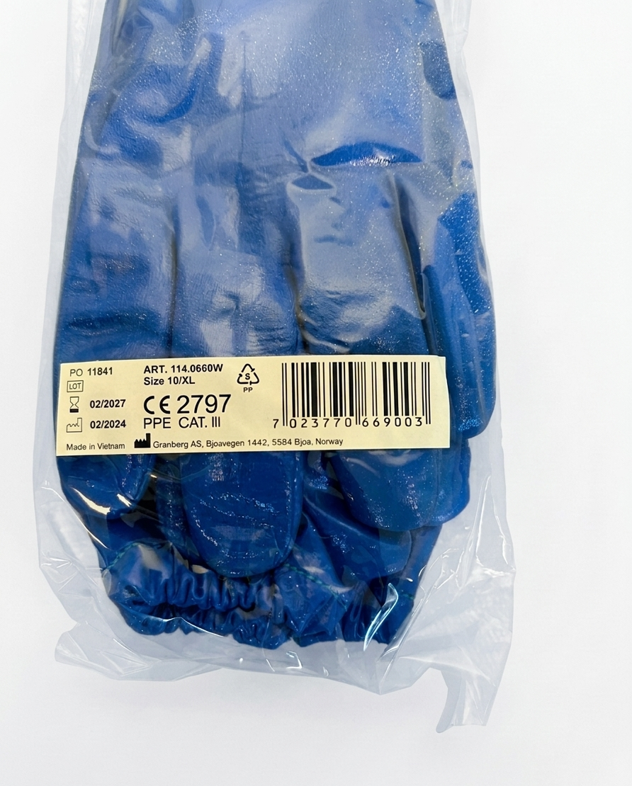 Granberg Nitril Vinterhansker Lang 60 cm