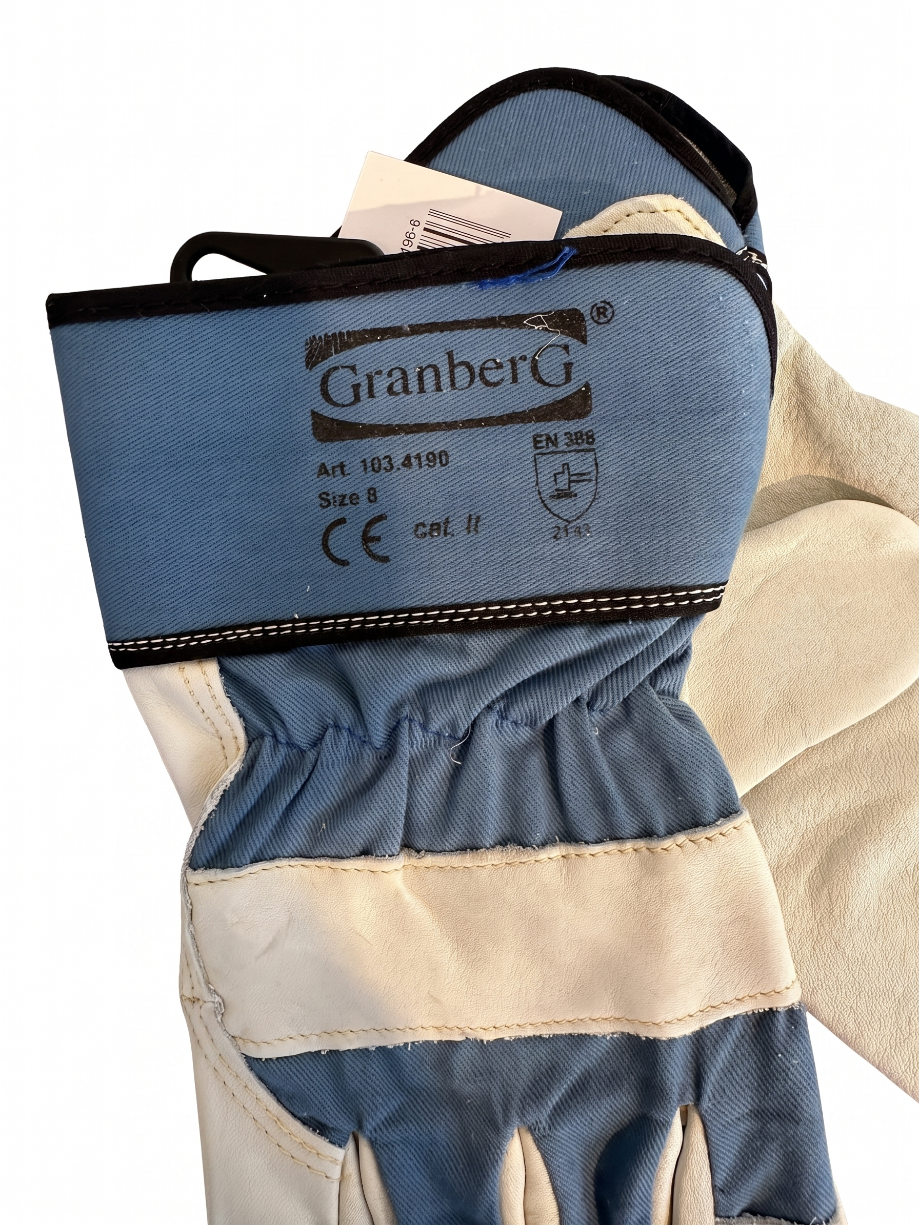 Granberg Arbeidshansker i Oksehud Halvfôret 103.4190