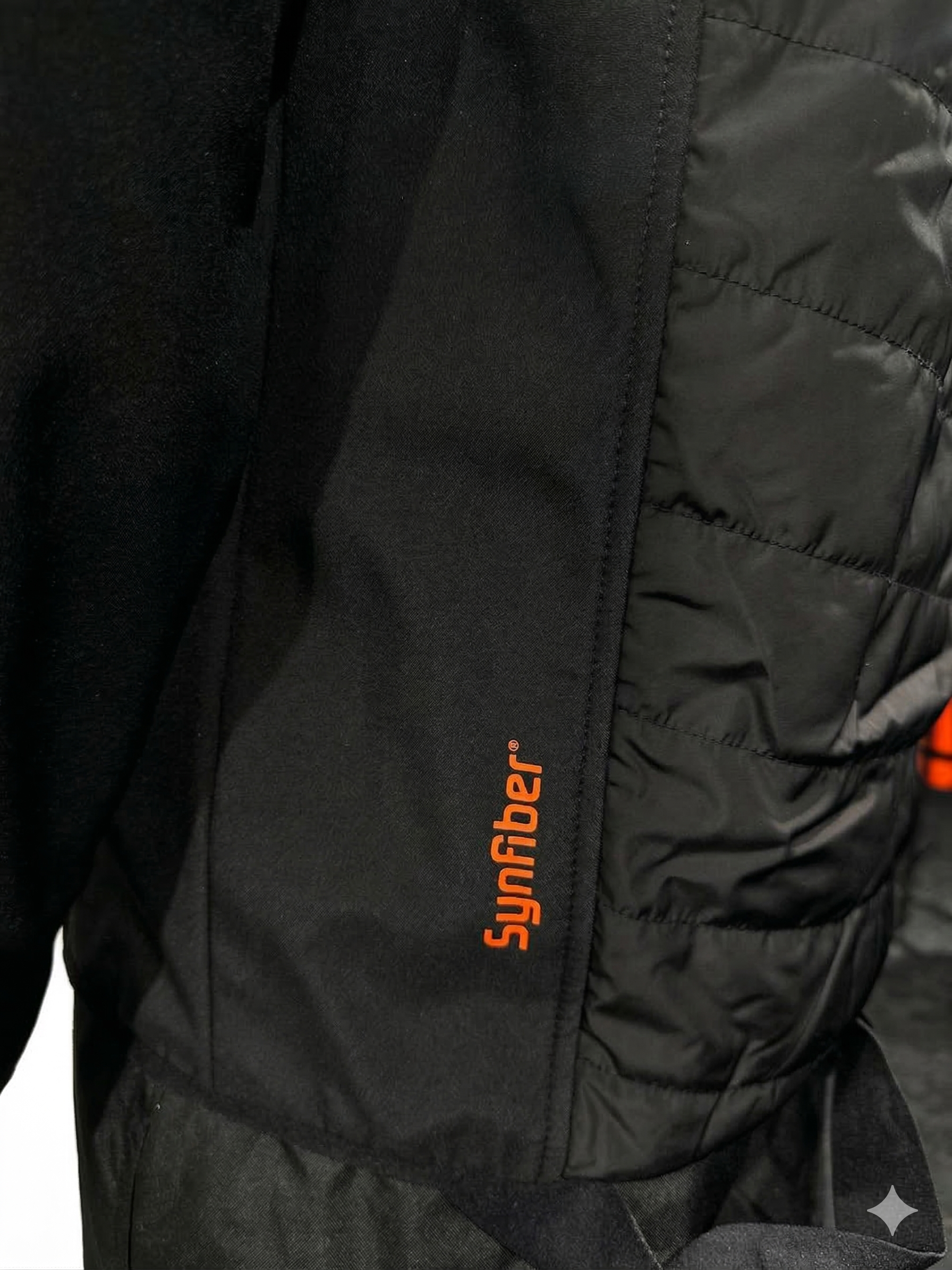 Synfiber Jasper Hybridjakke Grå/Sort