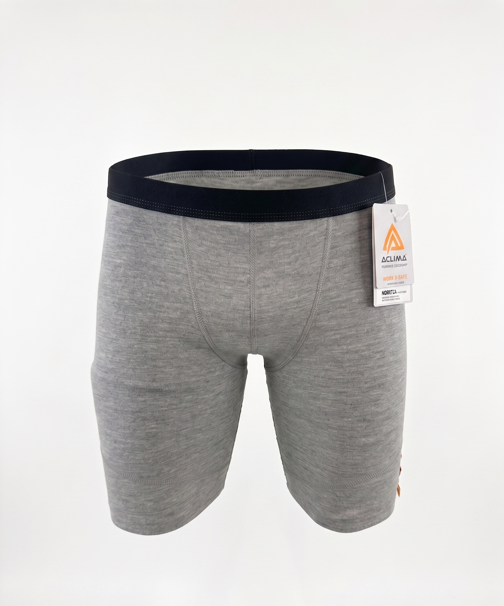 Aclima Work X-Safe Shorts / Ullundertøy Herre – Grå