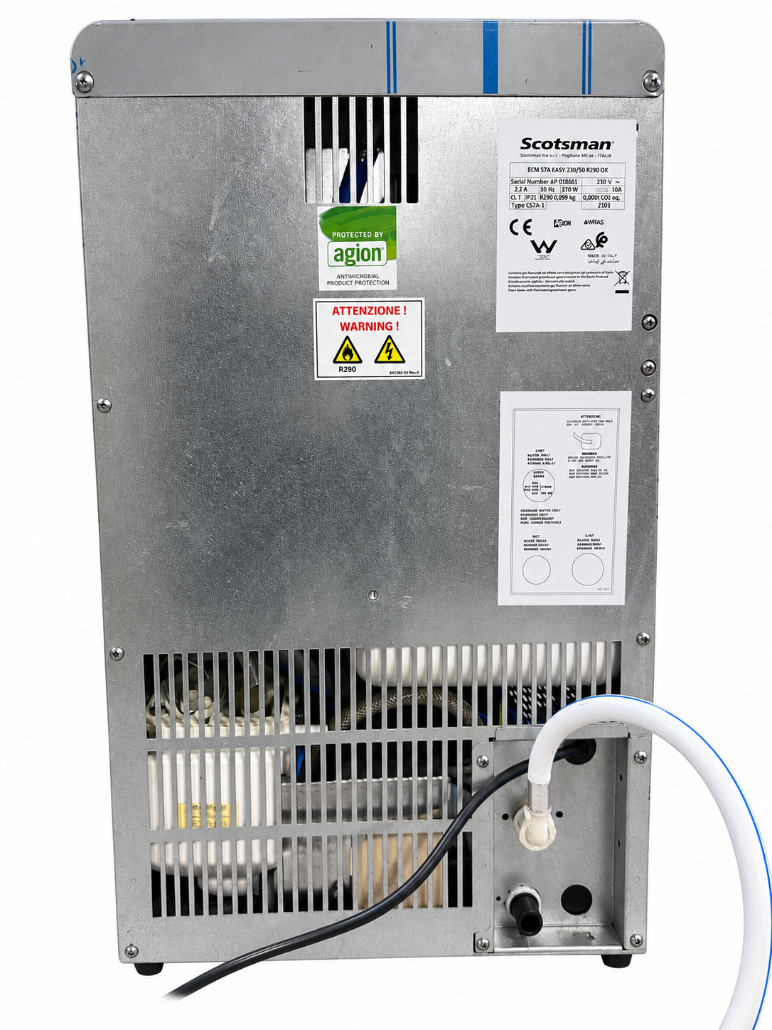 Scotsman EC 57 EcoX XSafe profesjonell isbitmaskin – 32 kg/døgn