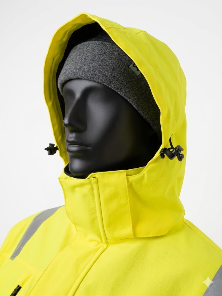 Modyf Lindesnes skalljakke Hi-Vis gul/sort EN ISO 20471-3
