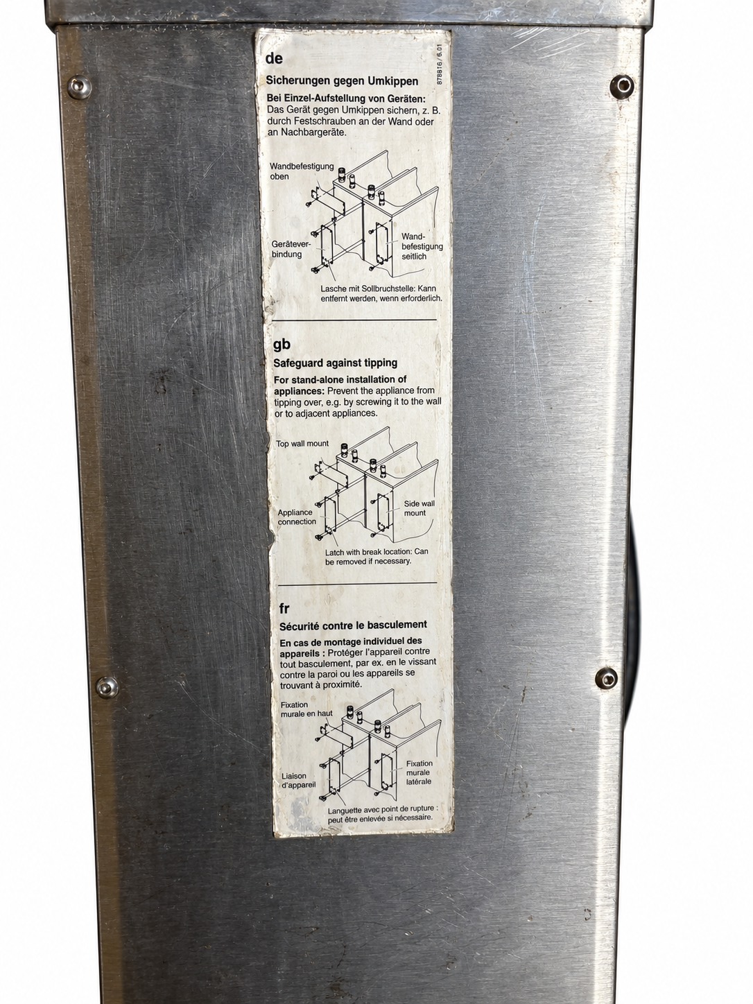 Metos frityrkoker – elektronisk styring, 1 kammer, inkl. kurv og lokk