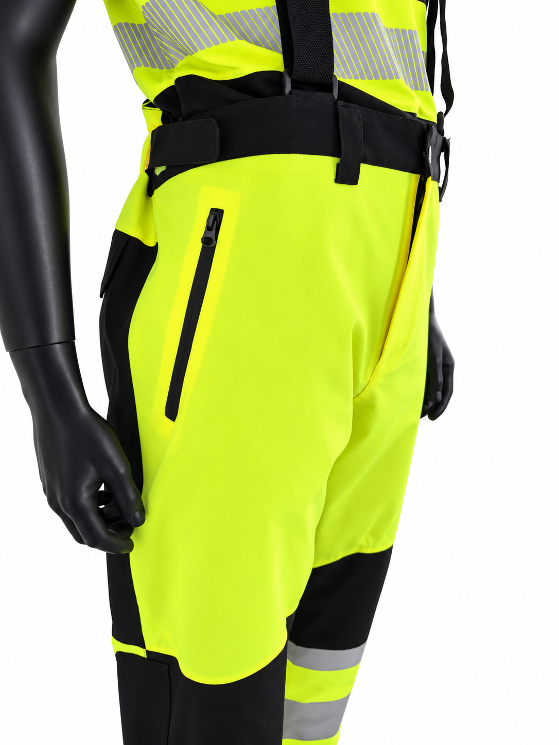 Würth MODYF Lindesnes skallbukse Hi-Vis klasse 2 – gul/sort