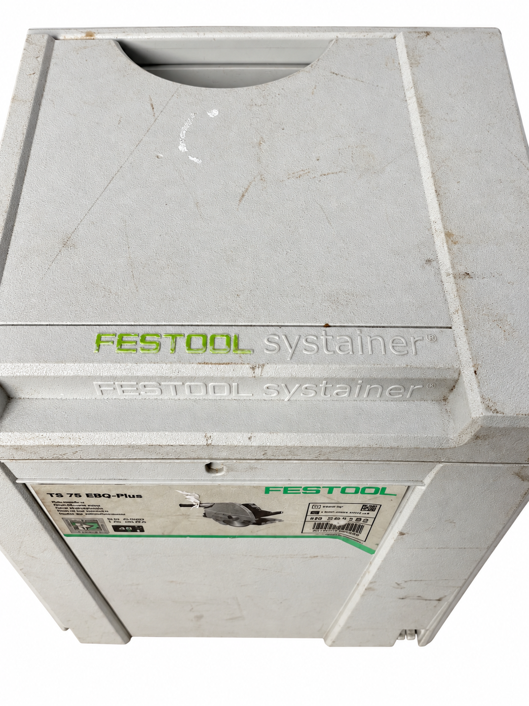 Festool TS 75 EBQ-Plus Dykksag med Systainer koffert