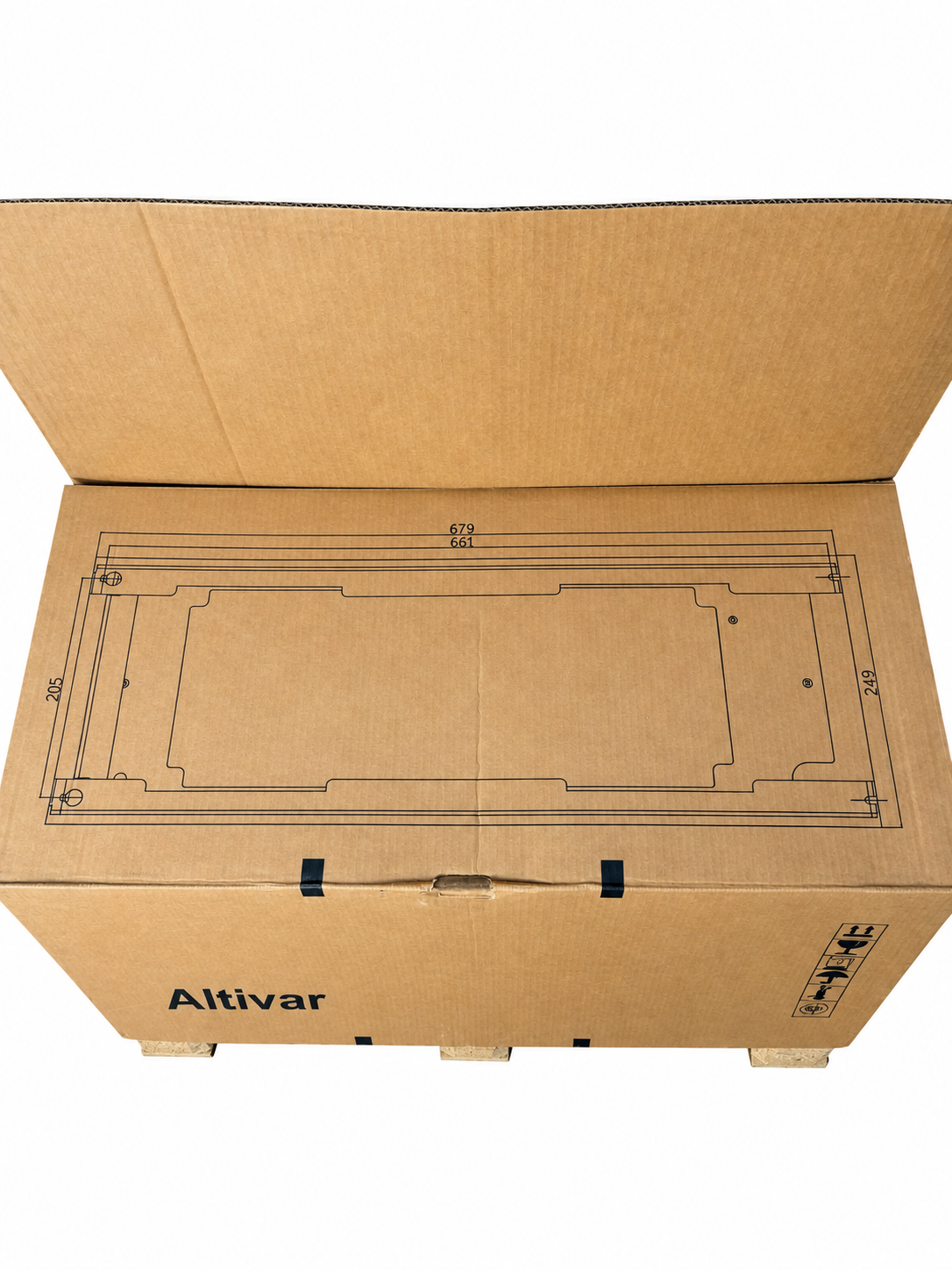 Schneider Altivar Process ATV650 D15N4E – 15 kW / 20 HP IP55 | Justerbar hastighet & STO-sikkerhet