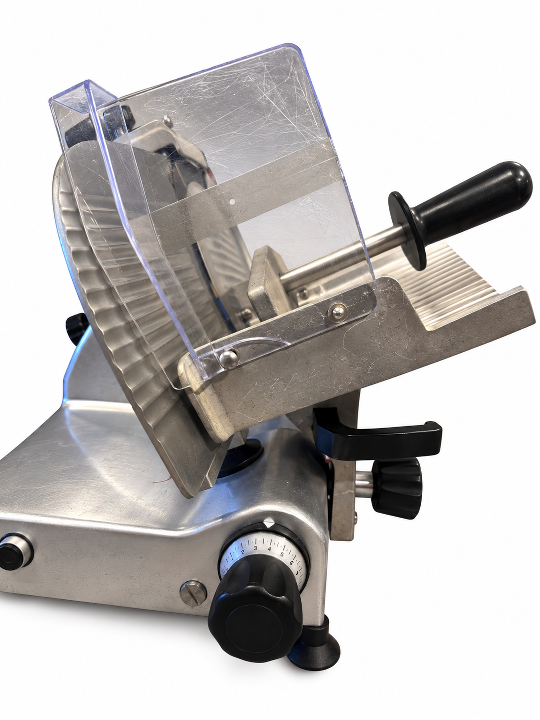 Minerva Omega GC 300 profesjonell påleggsmaskin / kjøttskjærer – 300 mm