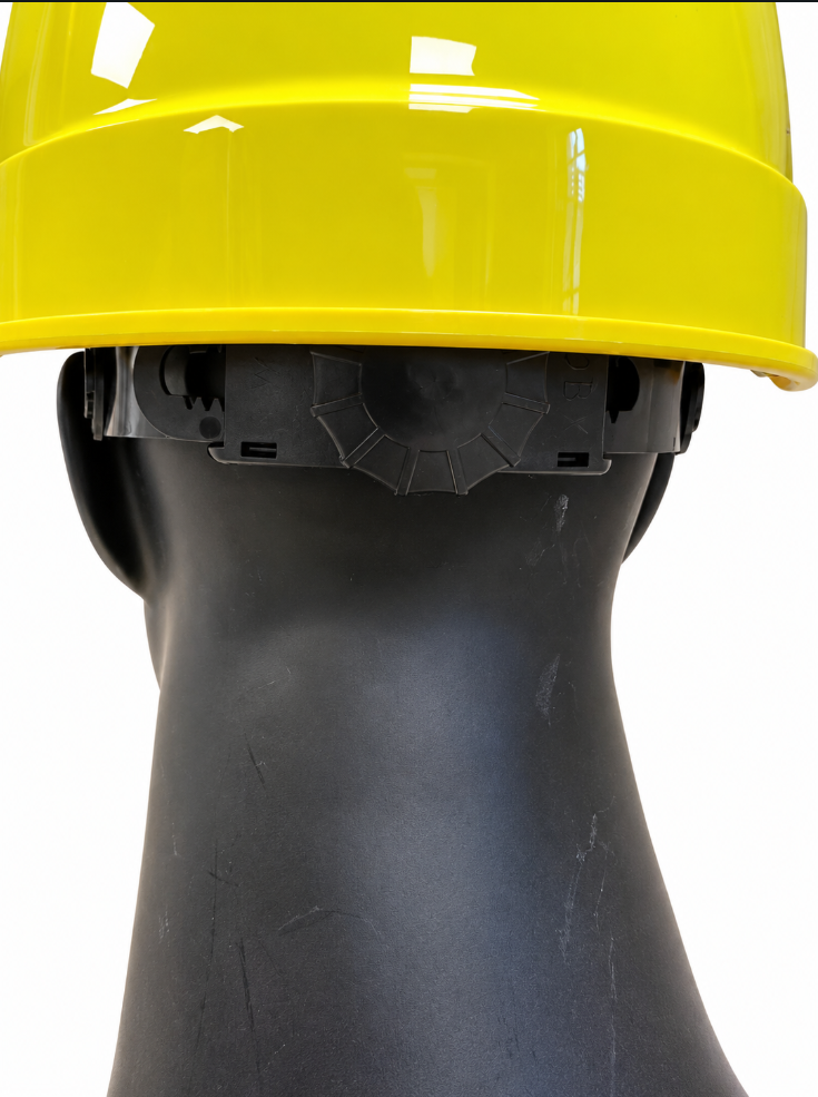 Vernehjelm Iris II High vis gul m/ visir EN397/EN166-1F