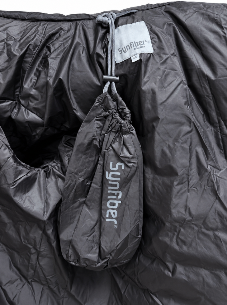 Synfiber Gresham dunjakke – Sort