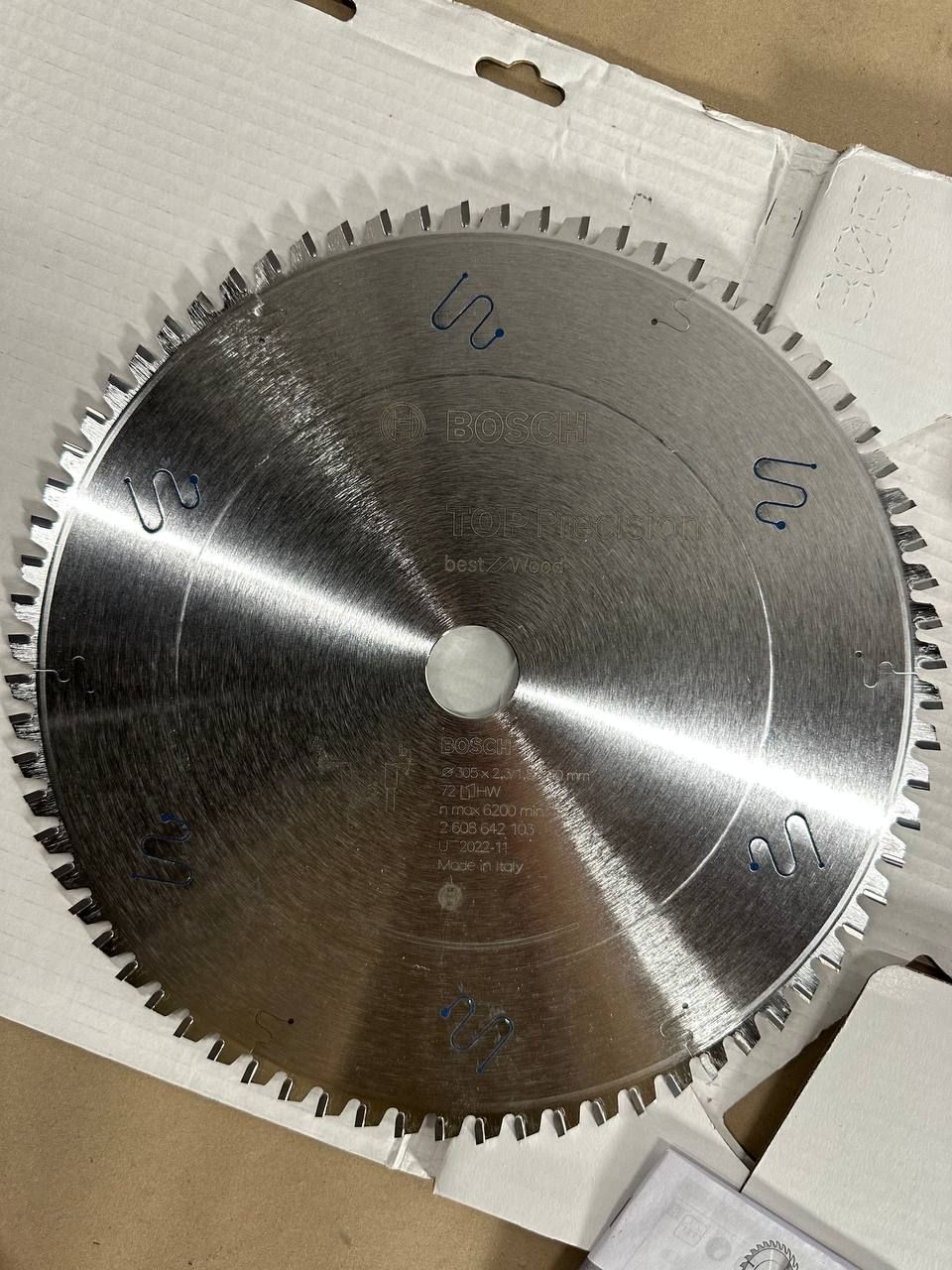 Bosch Sirkelsagblad | Best for Wood | 305 mm - 72 Tenner | Microteq | Cleanteq
